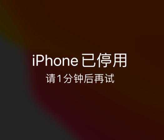 鼓楼苹果手机维修分享:iPhone 显示“不可用”或“已停用”怎么办？还能保留数据吗？ 